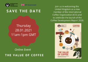 Save the date, the Value of Coffee